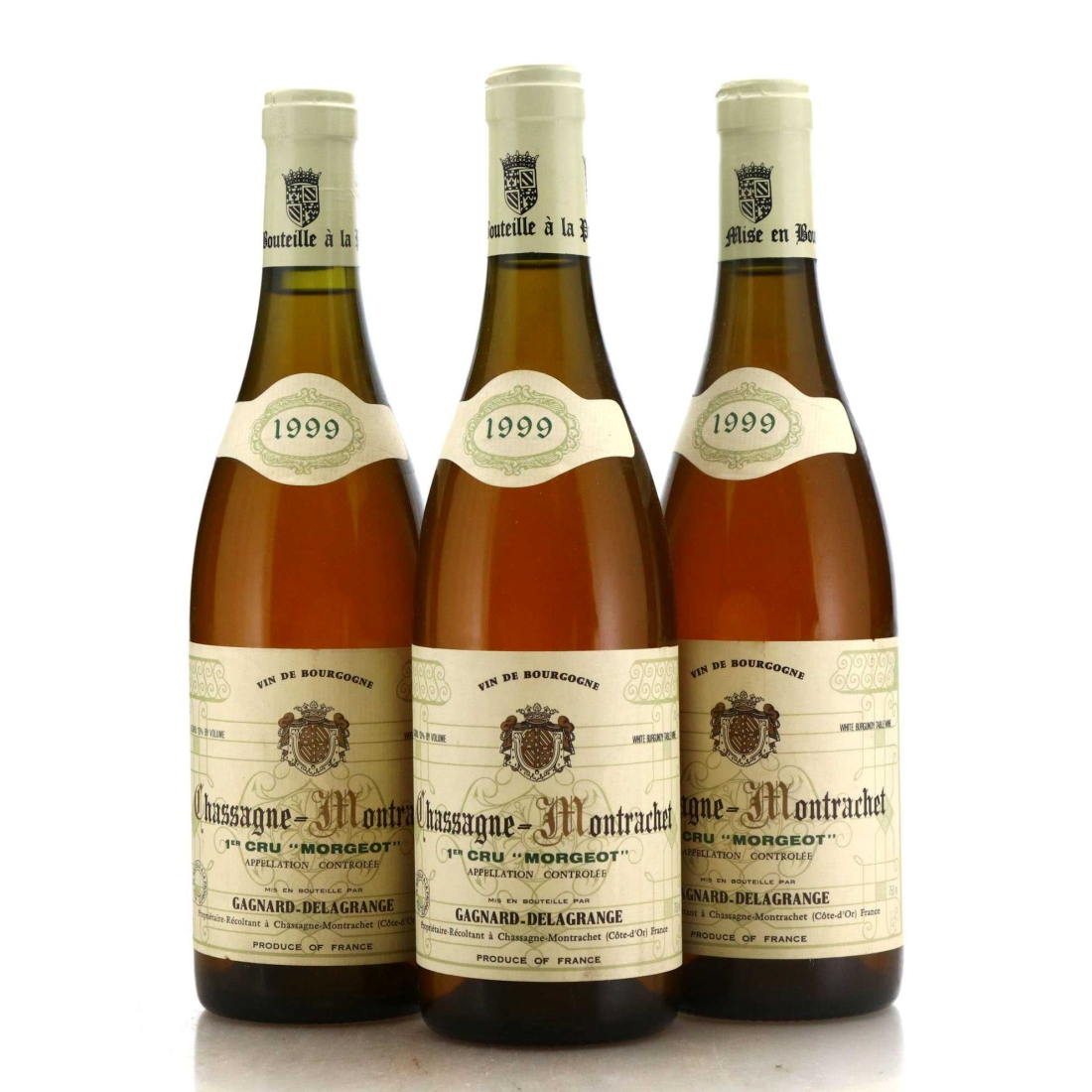 Image for Domaine Gagnard-Delagrange Morgeot 1999 x 3