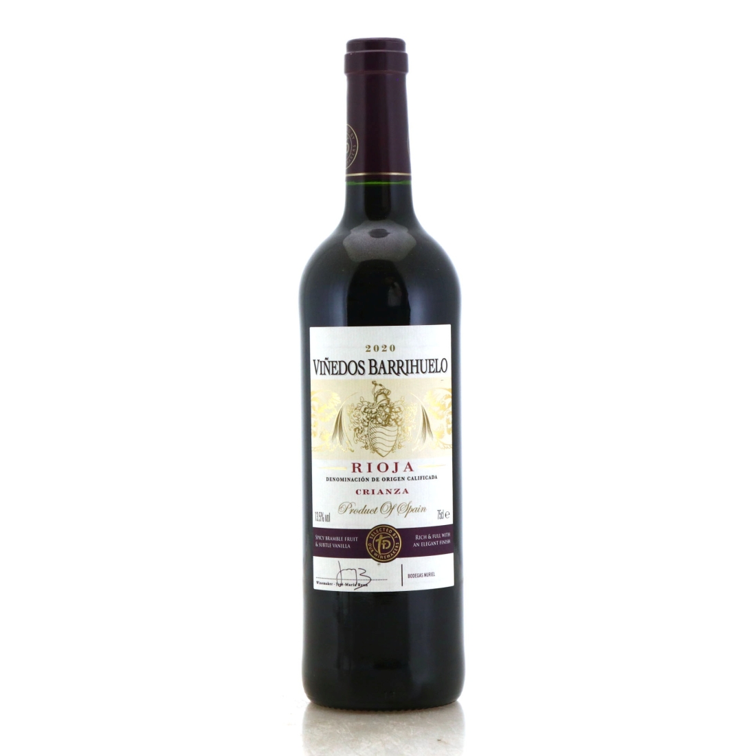 Image for Bodegas Muriel Viñedos Barrihuelo Crianza 2020