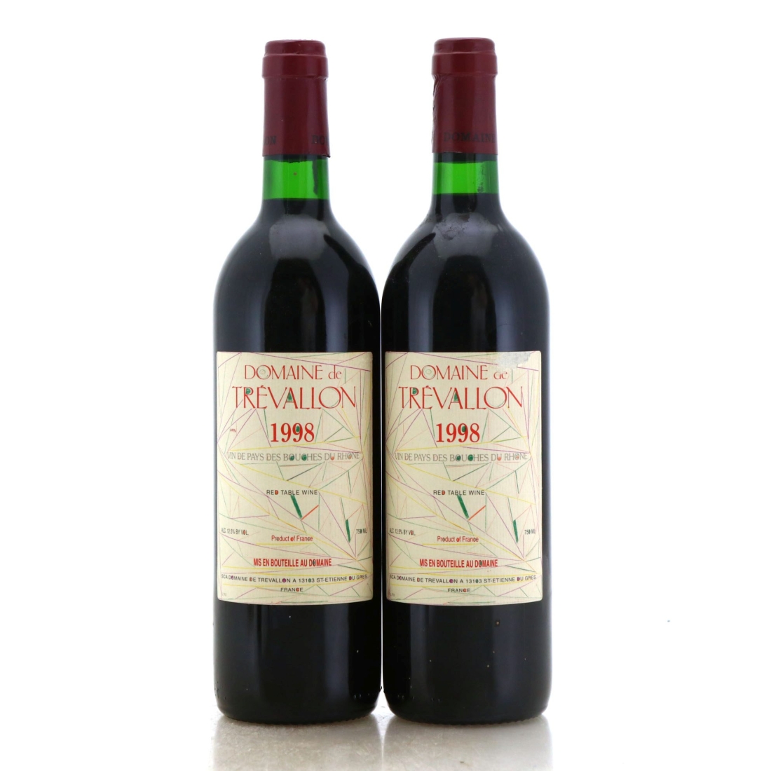 Image for Domaine de Trévallon 1998 x 2