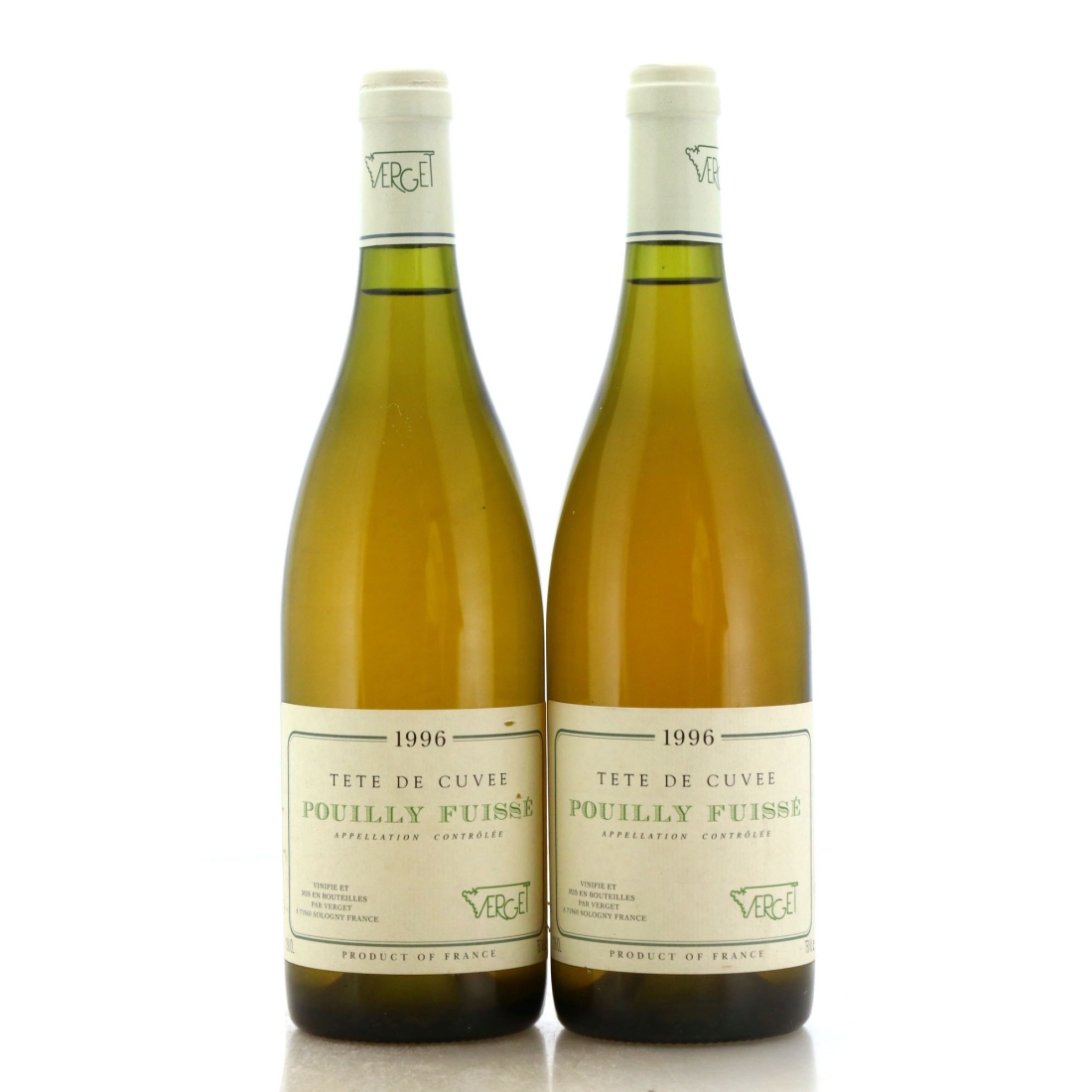 Image for Verget Tête de Cuvée 1996 x 2