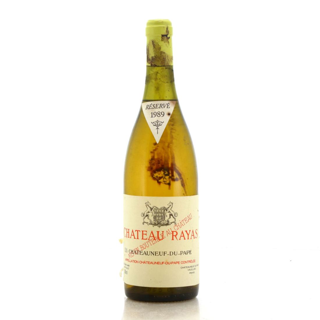 Image for Château Rayas Réservé Blanc 1989