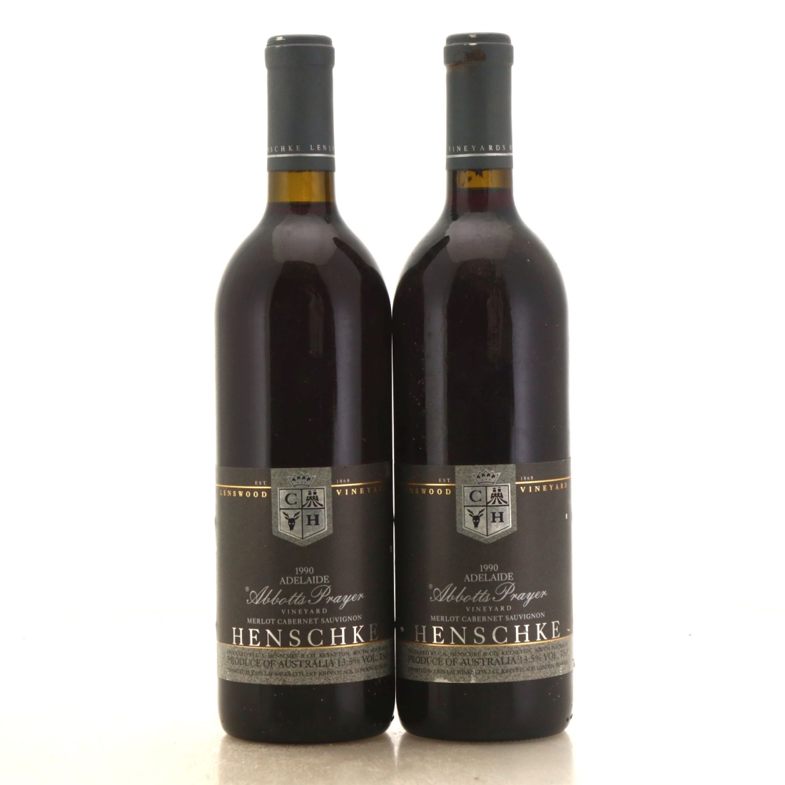 Image for Henschke Abbotts Prayer Vineyard 1990 x 2
