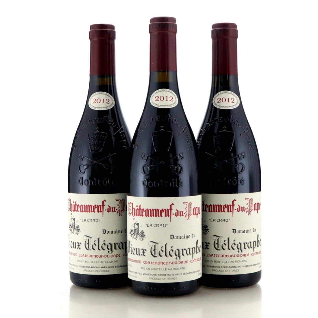 Image for Domaine du Vieux Télégraphe 2012 x 3