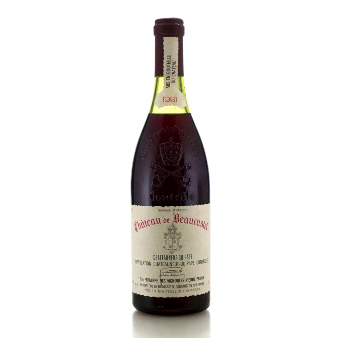 Image for Château de Beaucastel 1981