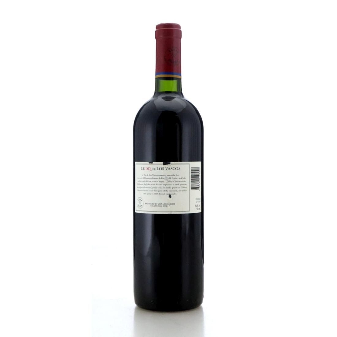 Image for Domaines Barons de Rothschild Lafite Los Vascos Le Dix 1999