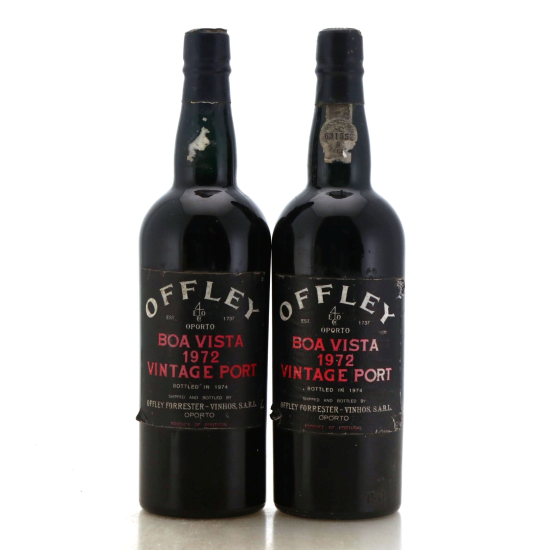 Image for Offley Boa Vista 1972 Vintage Port x 2