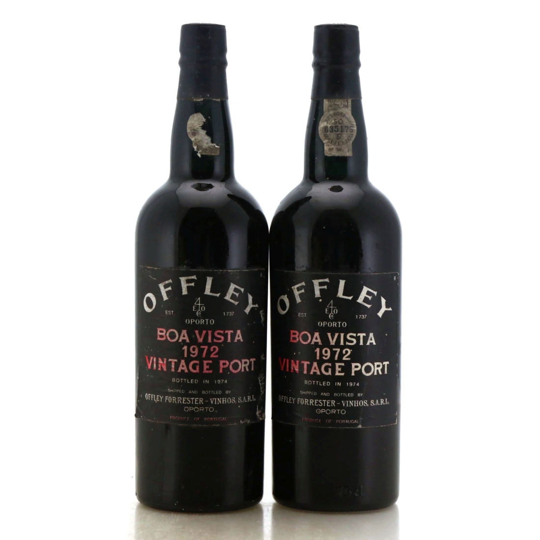 Image for Offley Boa Vista 1972 Vintage Port x 2