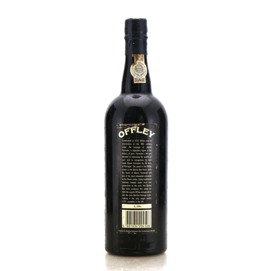 Image for Offley 1984 Late Bottled Vintage Port / bottled 1990