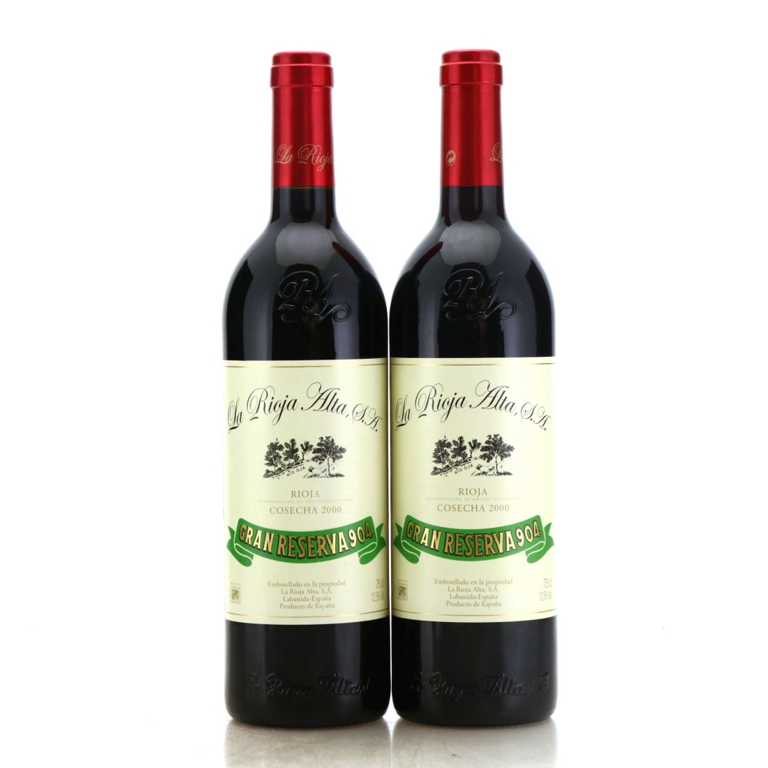 Image for La Rioja Alta 904 2000 Rioja Gran Reserva