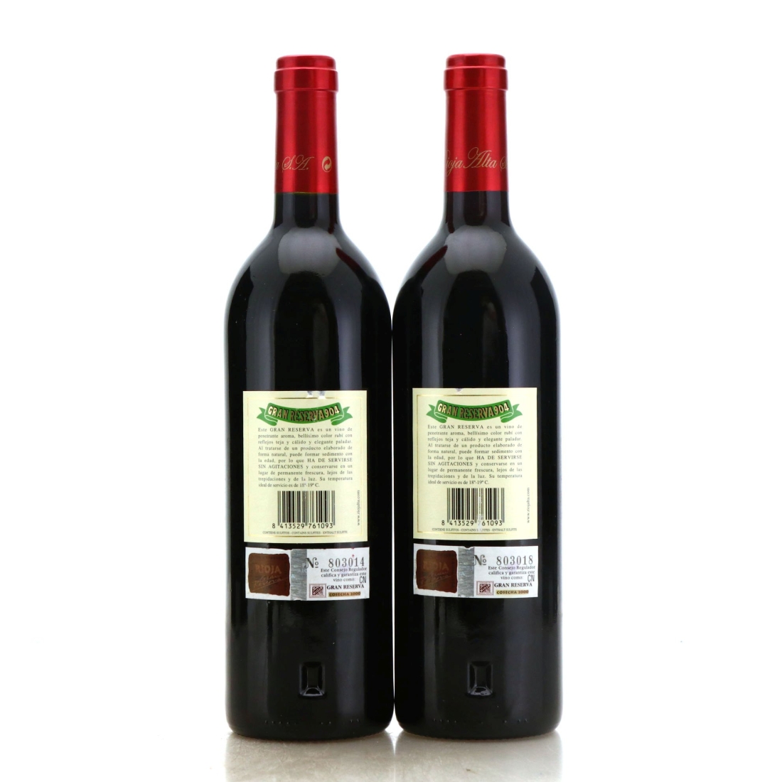 Image for La Rioja Alta 904 2000 Rioja Gran Reserva