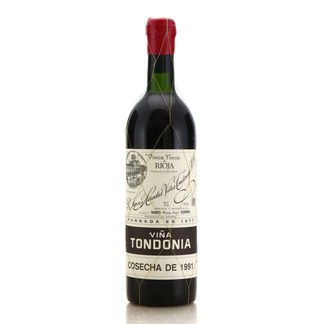 Image for R. Lopez de Heredia Vina Tondonia 1991 Rioja Gran Reserva