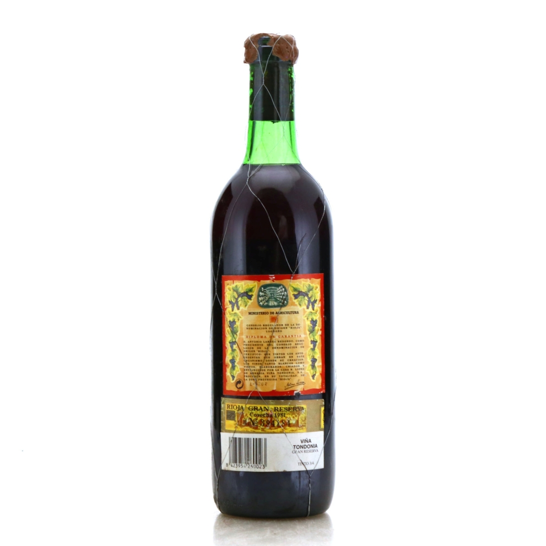 Image for R. Lopez de Heredia Vina Tondonia 1981 Rioja Gran Reserva