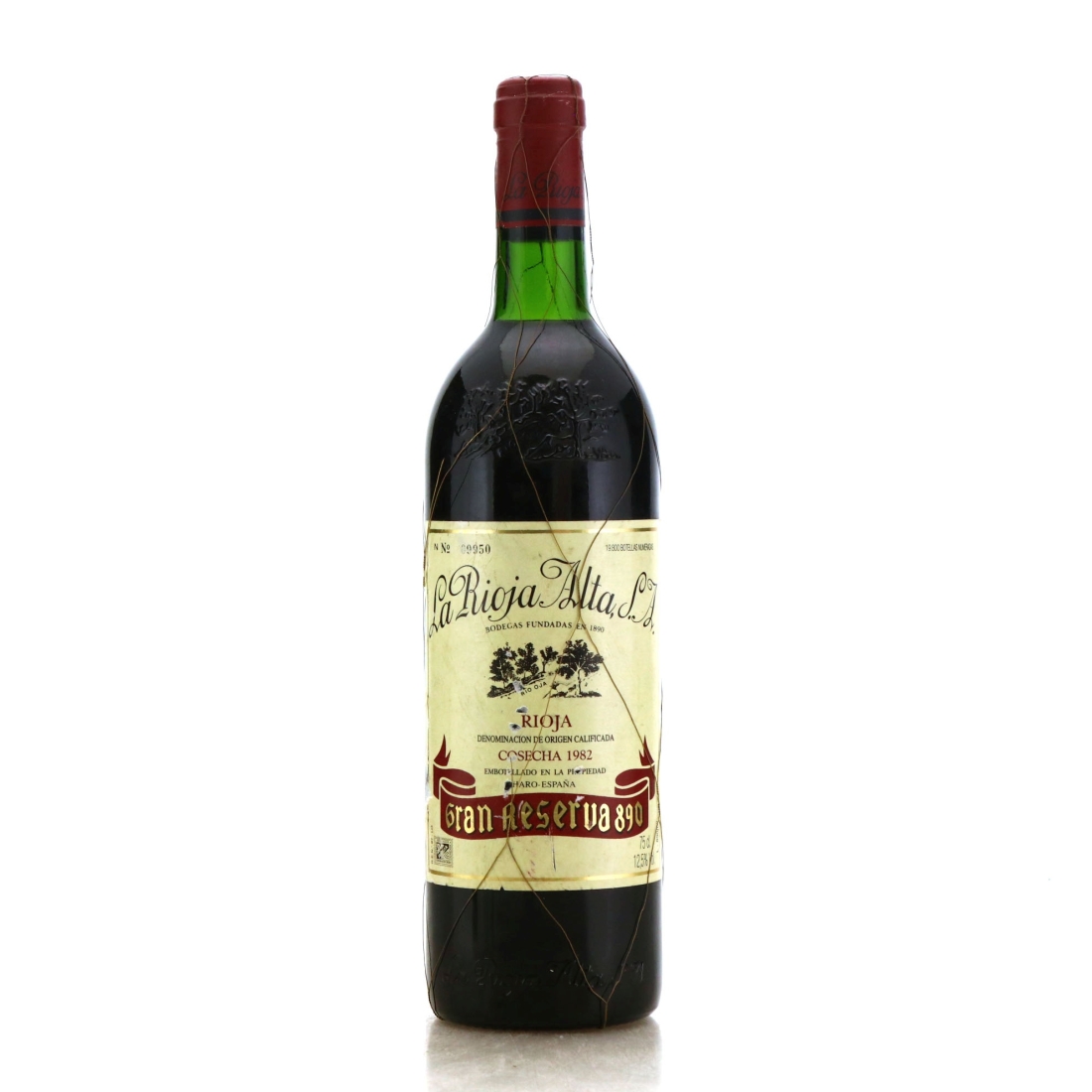 Image for La Rioja Alta 890 1982 Rioja Gran Reserva