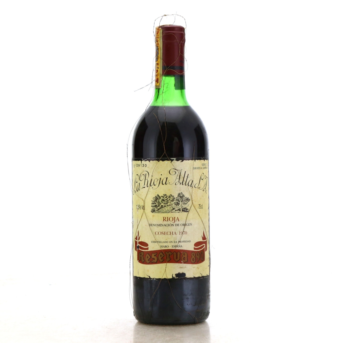 Image for La Rioja Alta 890 1970 Rioja Gran Reserva
