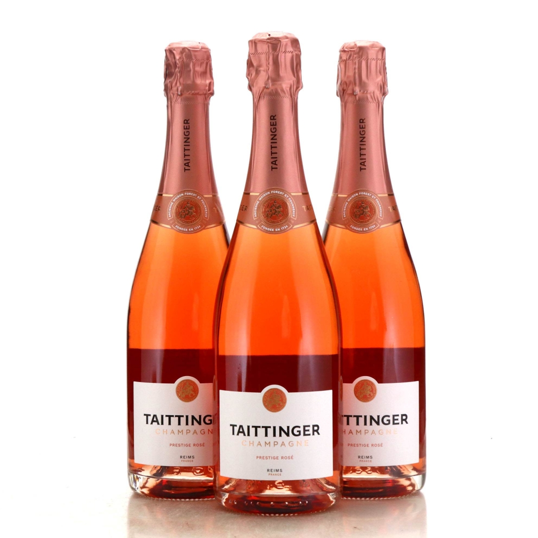 Image for Taittinger Prestige Rosé Champagne x 3