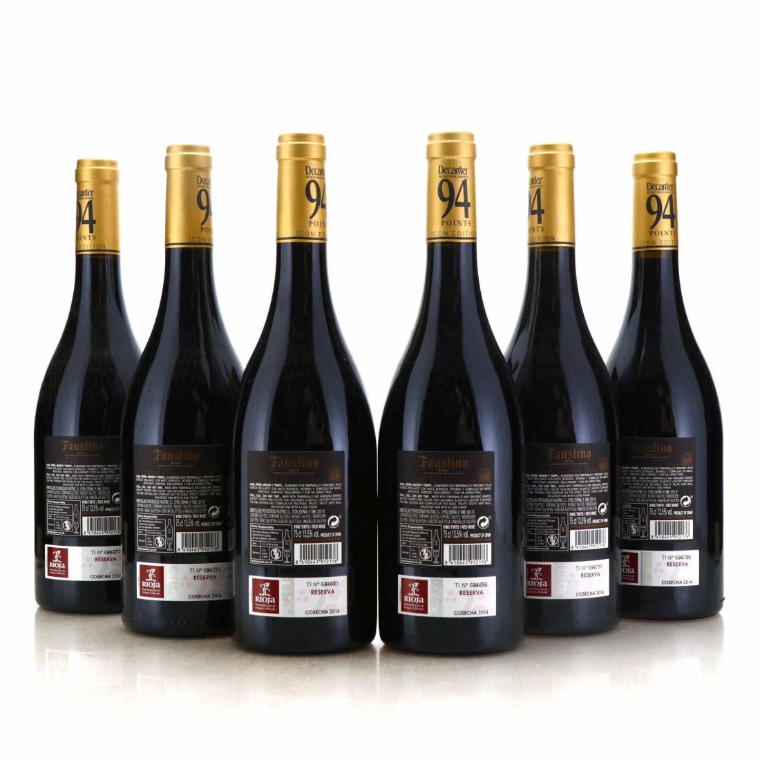 Image for Faustino Icon Edition Reserva Especial 2014 x 6