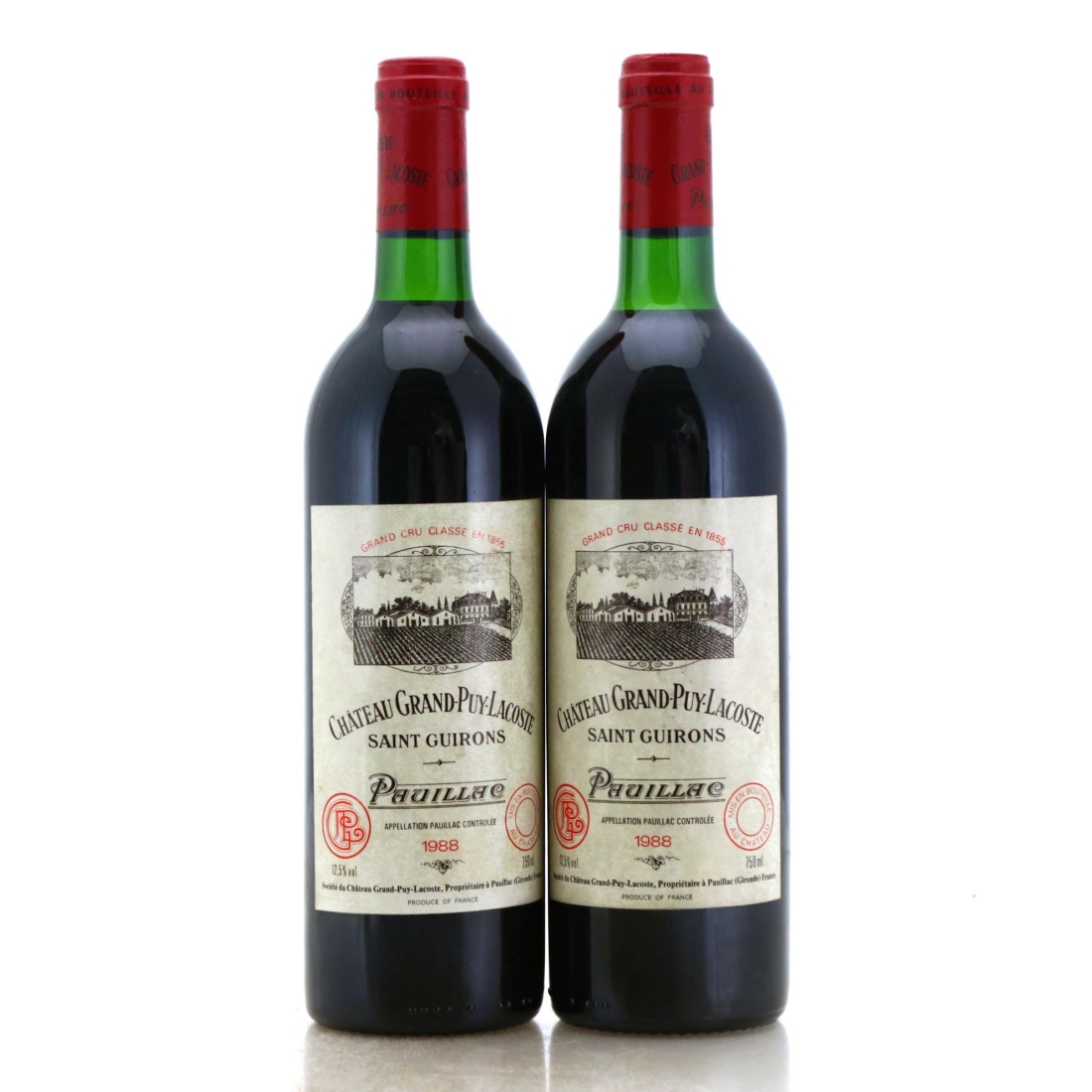 Image for Ch. Grand-Puy-Lacoste 1988 Pauillac 5eme-Cru