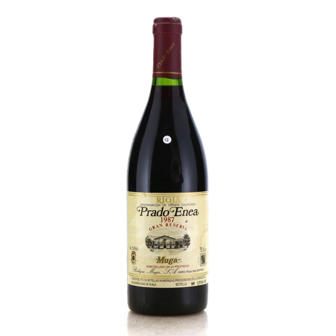 Image for Muga Prado Enea 1987 Rioja Gran Reserva