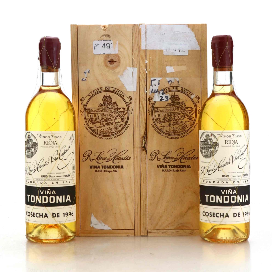 Image for R. Lopez de Heredia Vina Tondonia 1996 Rioja Blanco Gran Reserva