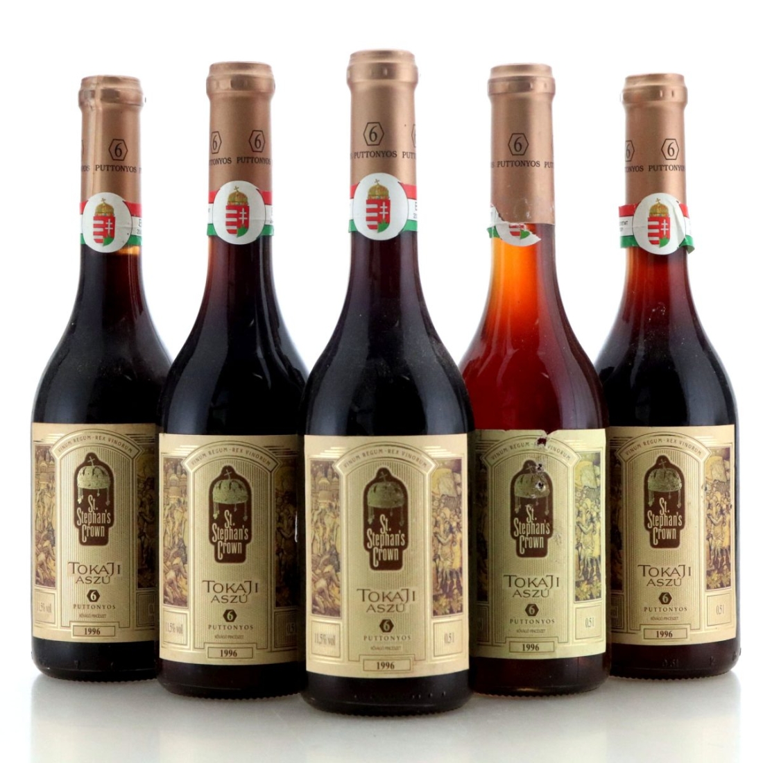 Image for St Stephan's Crown 6 Puttonyos 1996 Tokaji Aszú x 5
