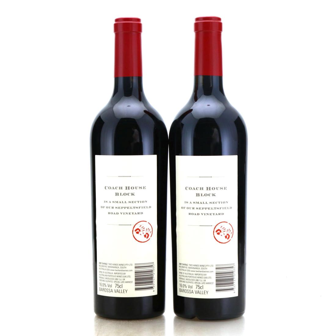 Image for Two Hands Coach House Block Shiraz 2007 x 2