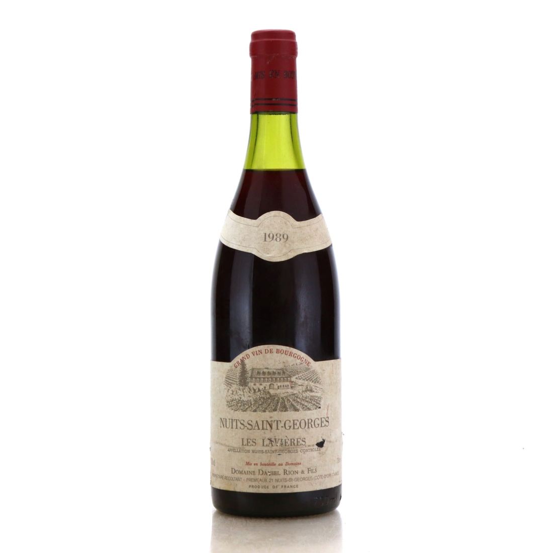 Image for Dom. Daniel Rion & Fils Les Lavieres 1989