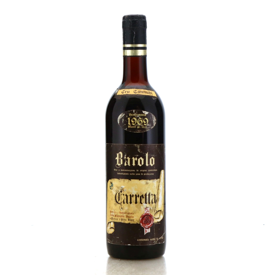 Image for Carretta Cru Cannubi 1969