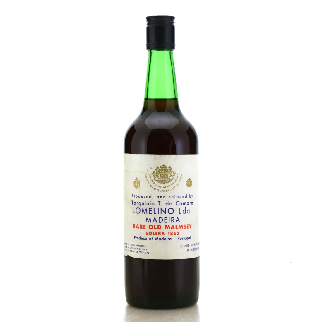 Image for Tarquinio T. da Camara Lomelino Rare Old Malmsey Solera 1862