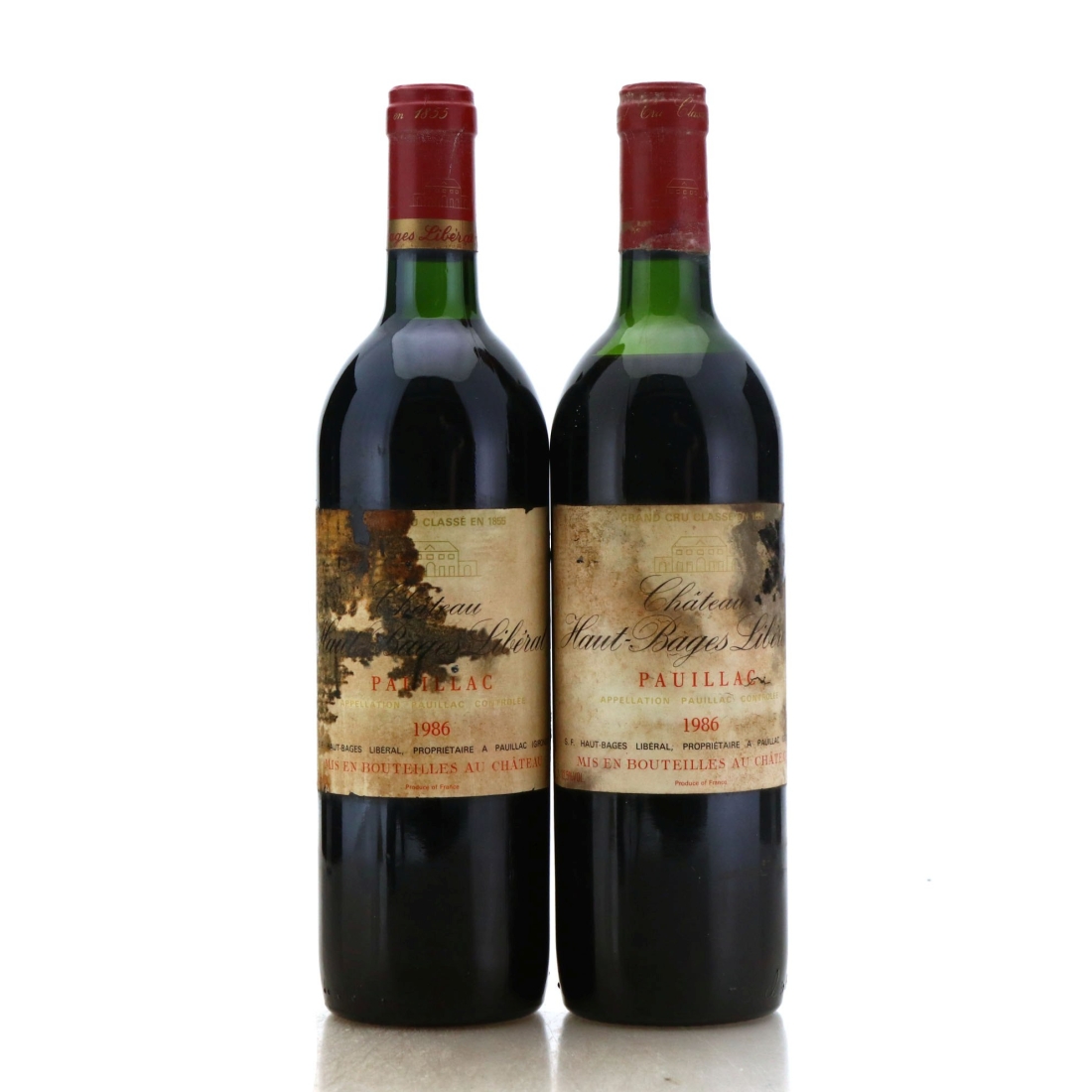 Image for Château Haut-Bages Libéral 1986 x 2