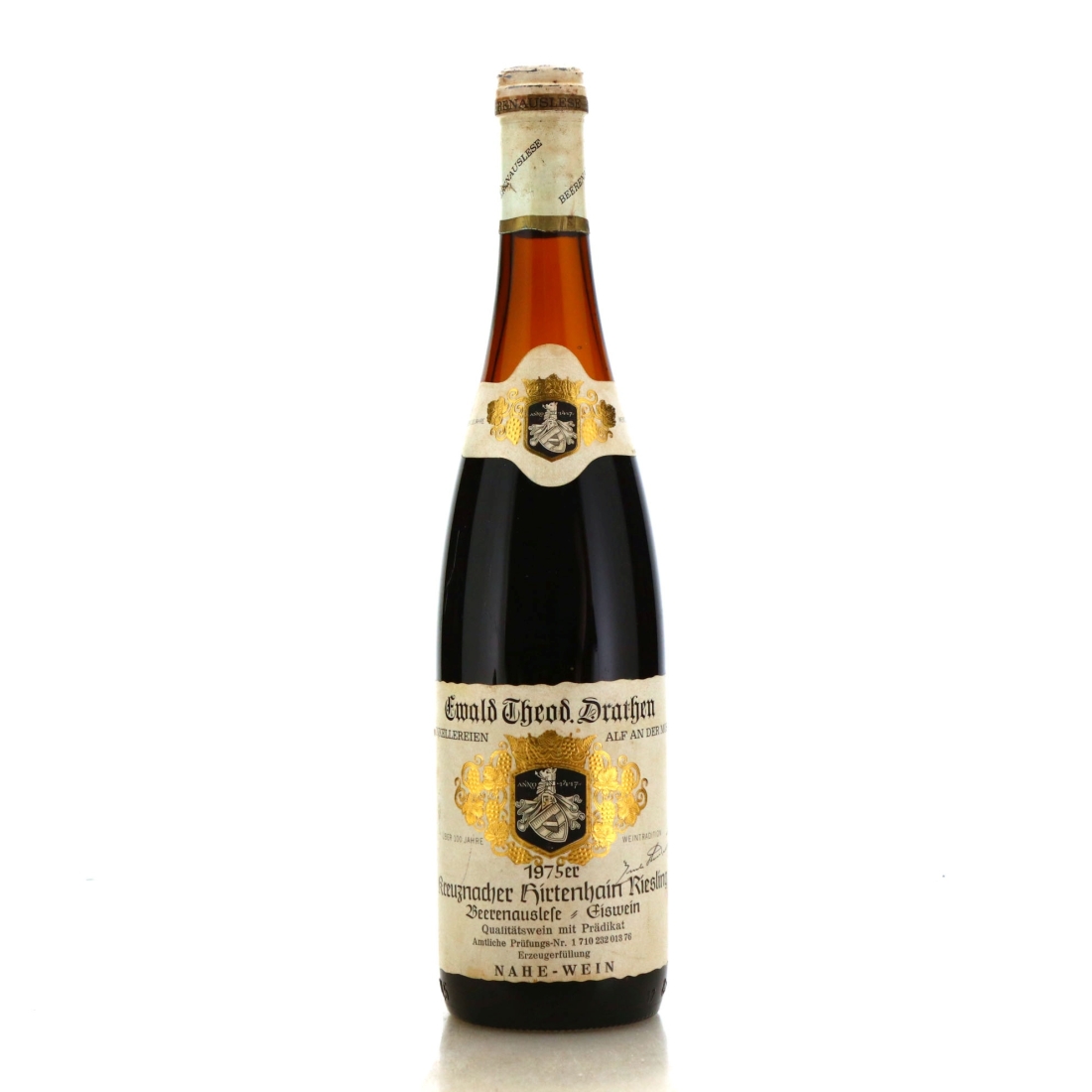 Image for Ewald Theod Drathen Kreuznacher Hirzenhain Beerenauslese-Eiswein 1975