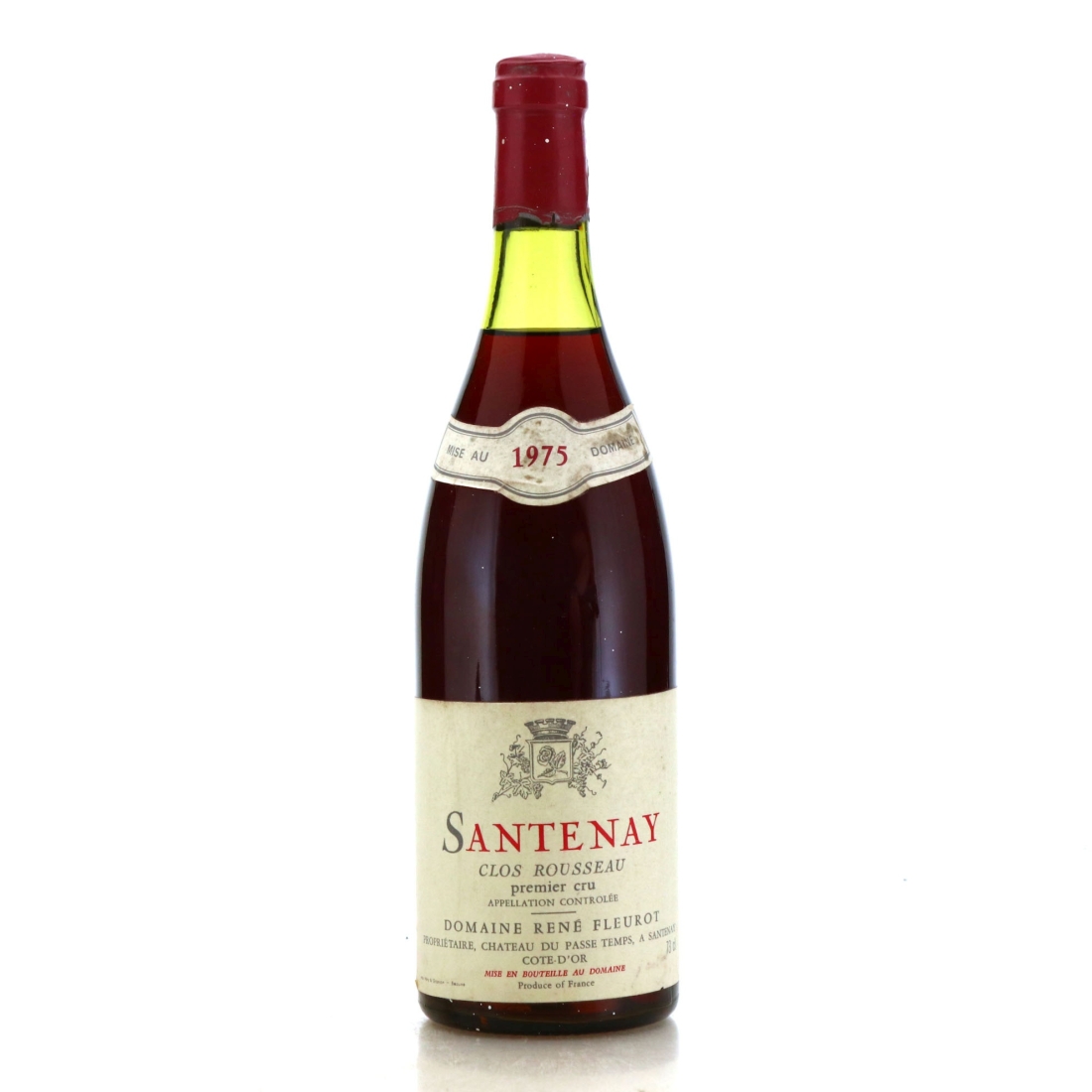 Image for Domaine René Fleurot Clos Rousseau 1975
