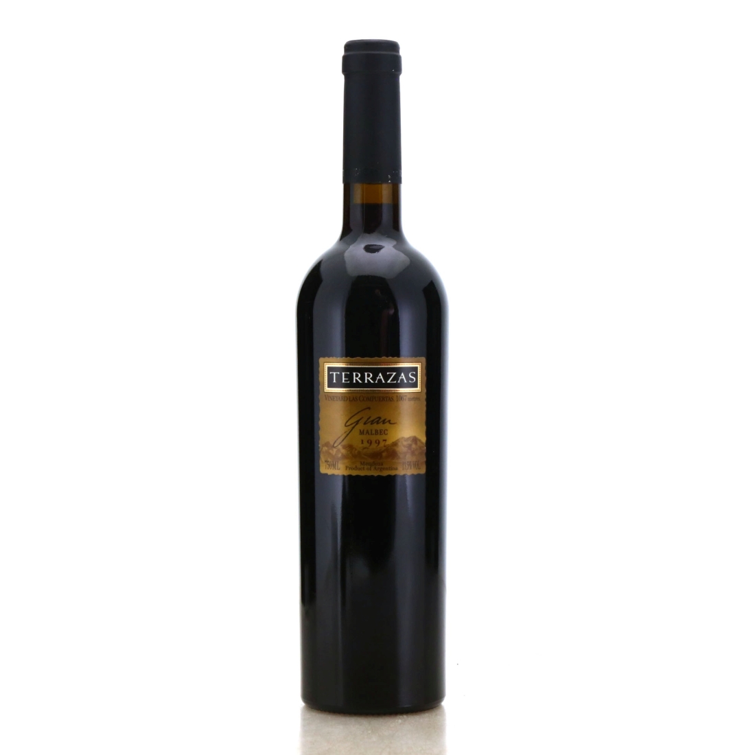 Image for Terrazas de los Andes Las Compuertas Gran Malbec 1997