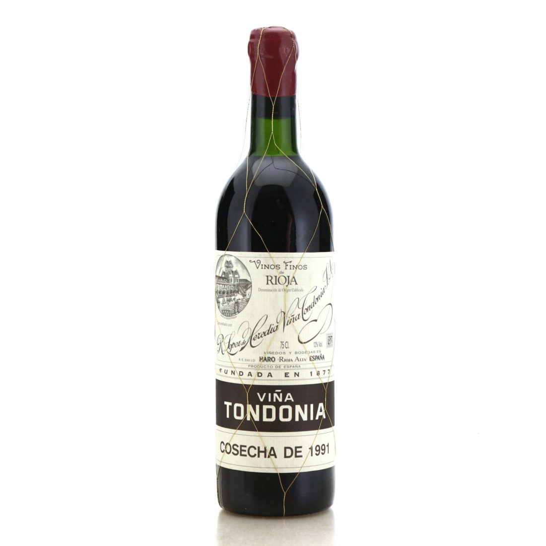Image for R. Lopez de Heredia Vina Tondonia 1991 Rioja Gran Reserva