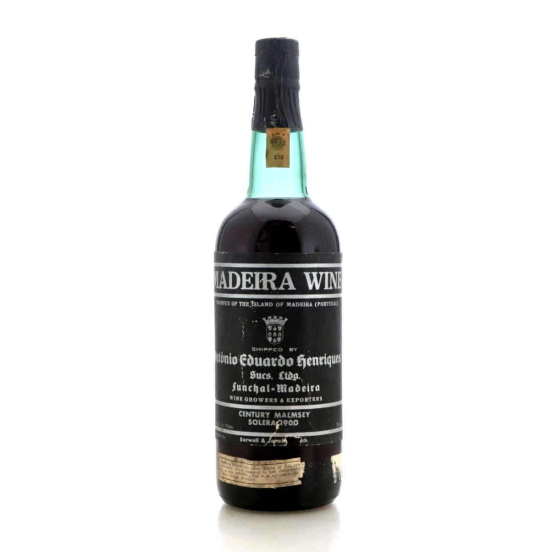 Image for António Eduardo Henriques Century Malmsey Solera 1900 Funchal Madeira