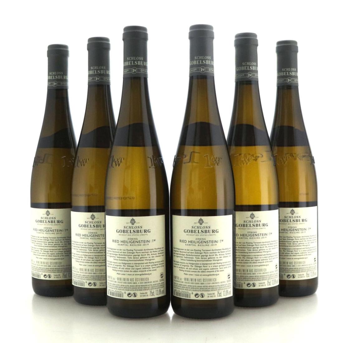 Image for Weingut Des Stiftes Zwettl Schloss Gobelsburg Ried Heiligenstein Riesling 2019 x 6