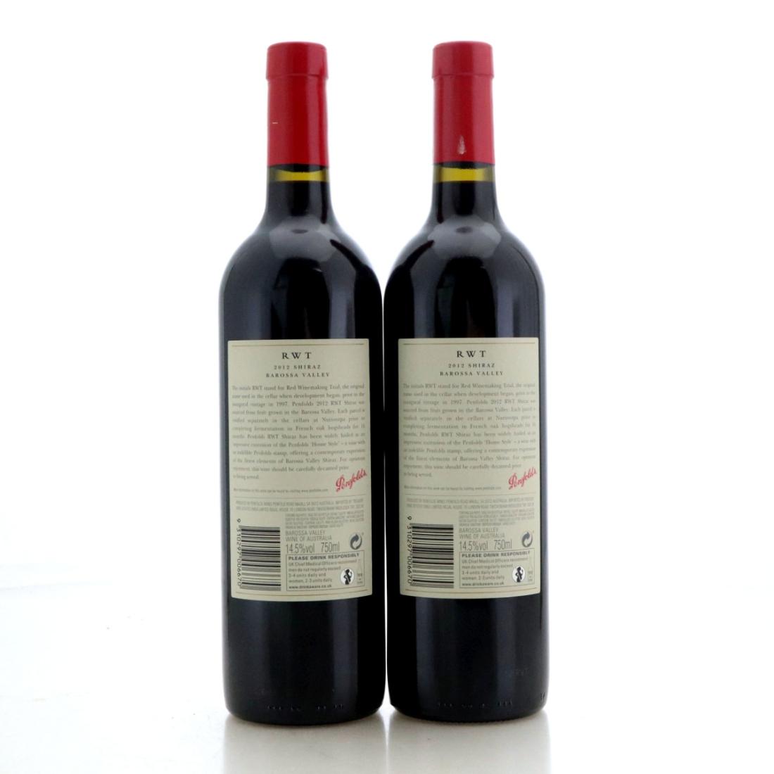 Image for Penfolds RWT Shiraz 2012 x 2