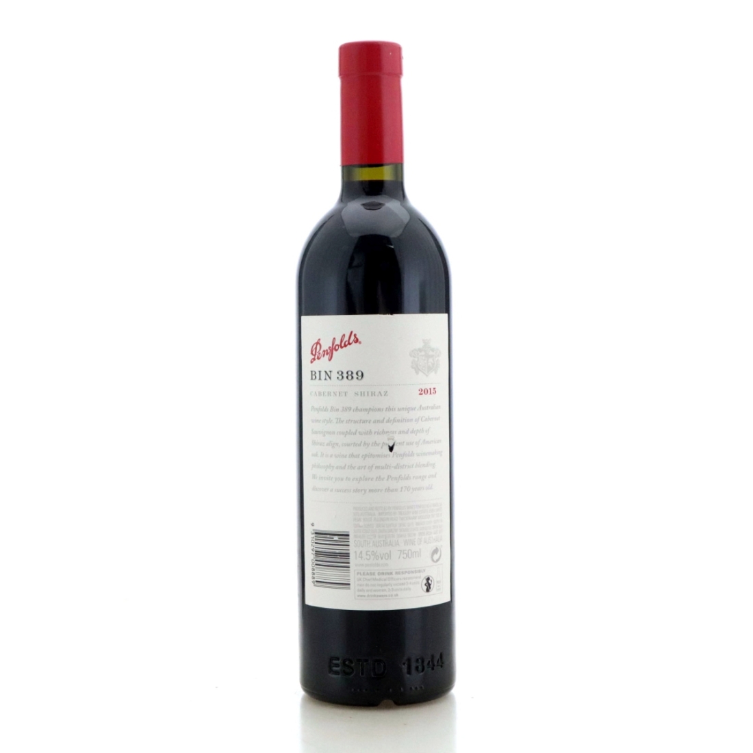 Image for Penfolds Bin 389 Cabernet-Shiraz 2015 South Australia