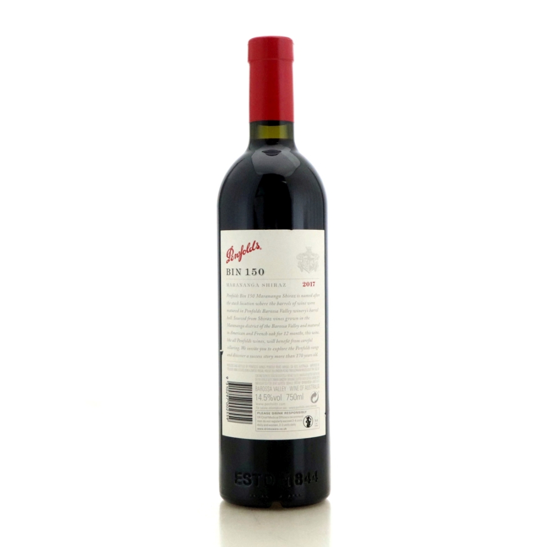 Image for Penfolds Marananga Bin 150 Shiraz 2017 Barossa