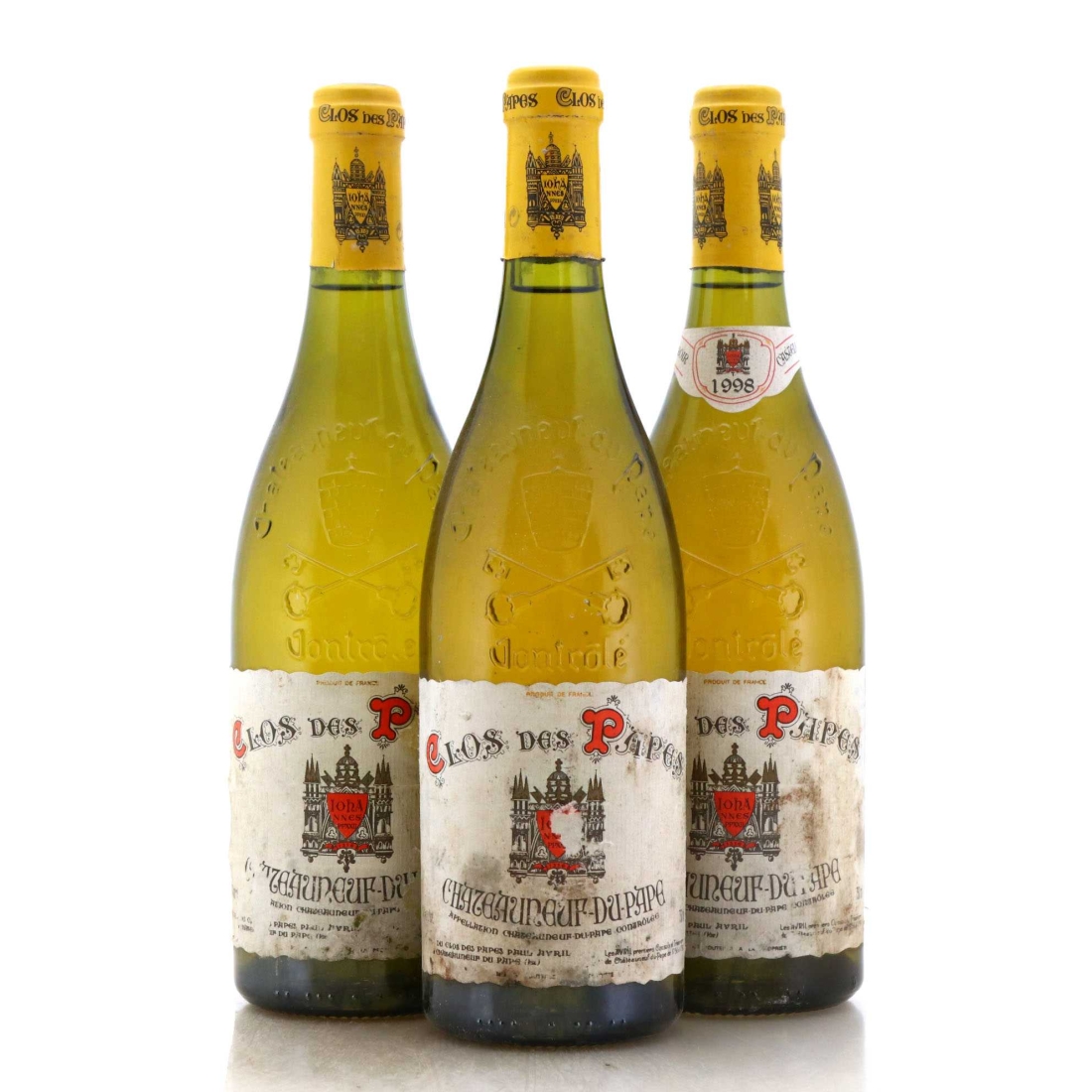Image for Clos des Papes Blanc 1998 x 3