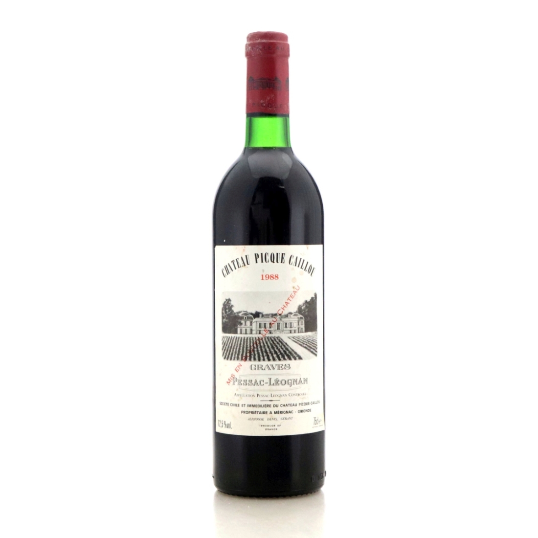 Image for Château Picque Caillou 1988