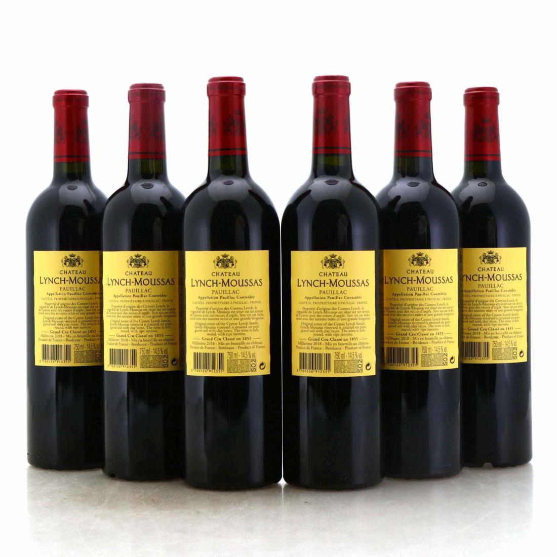 Image for Chàteau Lynch-Moussas 2018 x 6