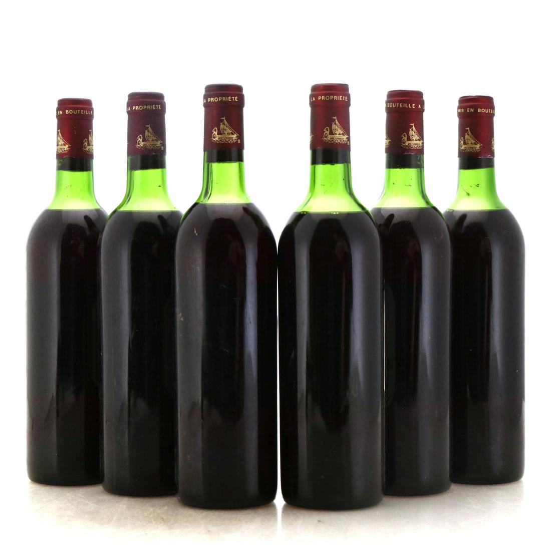 Image for Château Beychevelle 1975 x 6