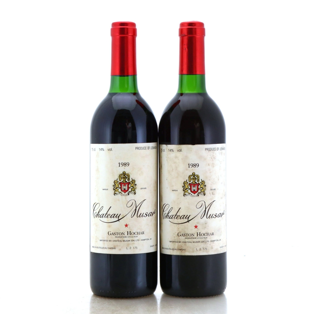 Image for Chateau Musar 1989 x 2
