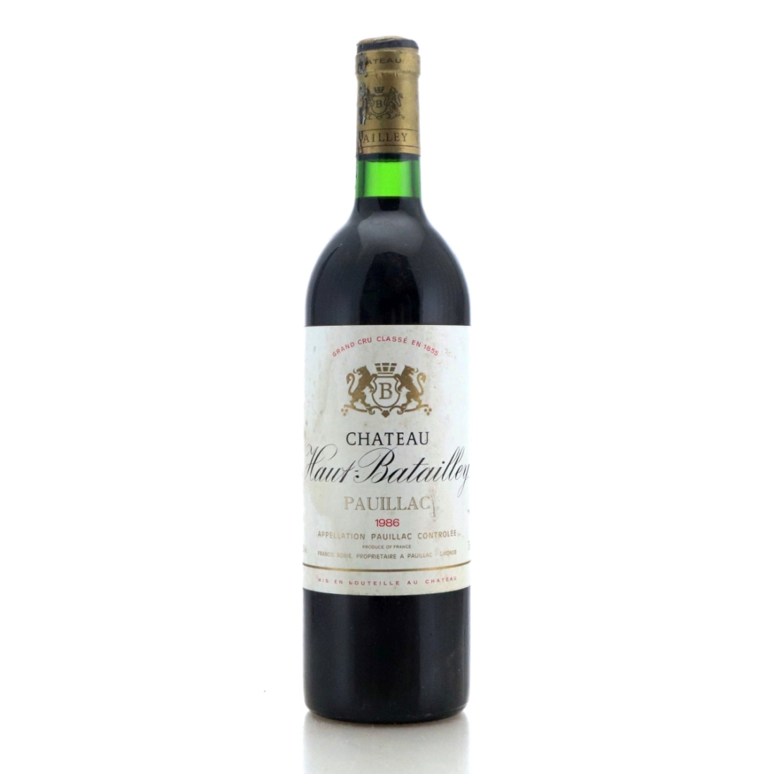 Image for Château Haut-Batailley 1986