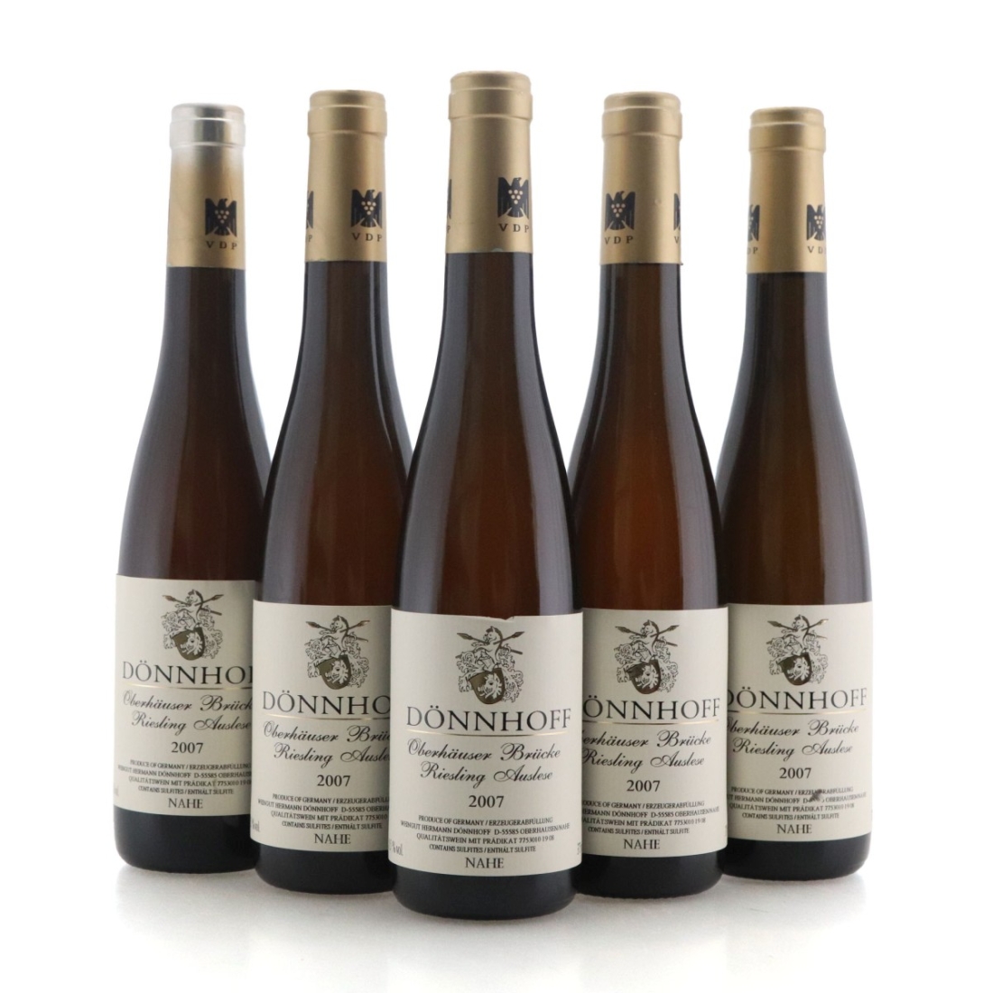 Image for Donnhoff Oberhausen Brucke Riesling Auslese 2007 x 5