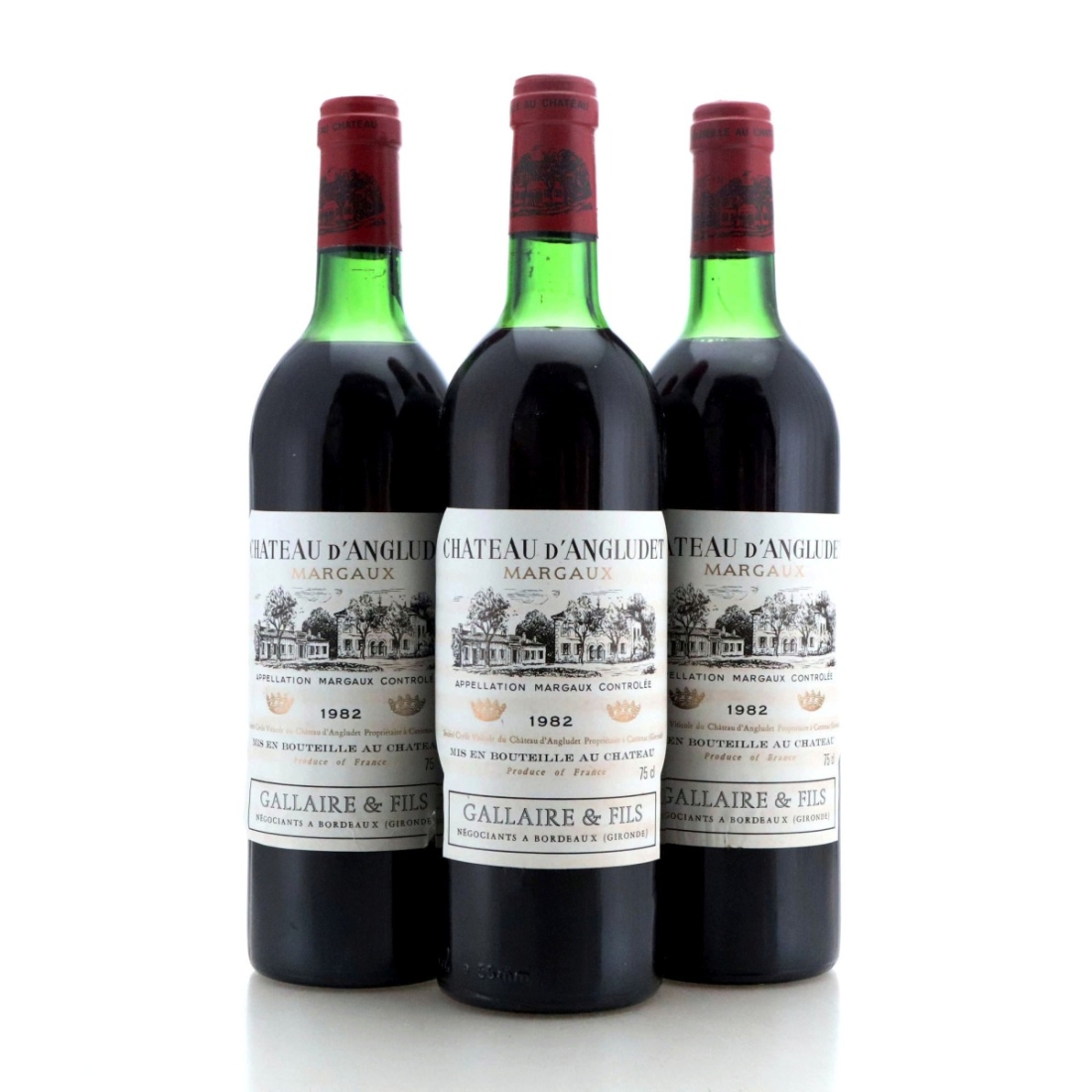 Image for Château d`Angludet 1982 x 3