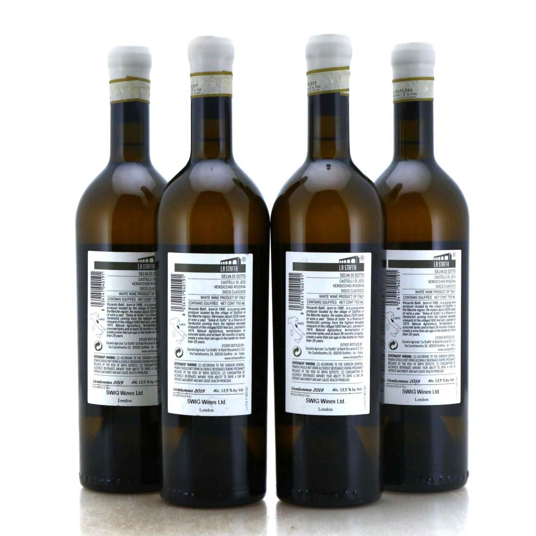 Image for La Staffa Selva Di Sotto 2019 Verdicchio Riserva x 4