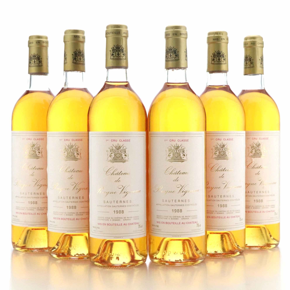 Image for Château de Rayne Vigneau 1988 x 6