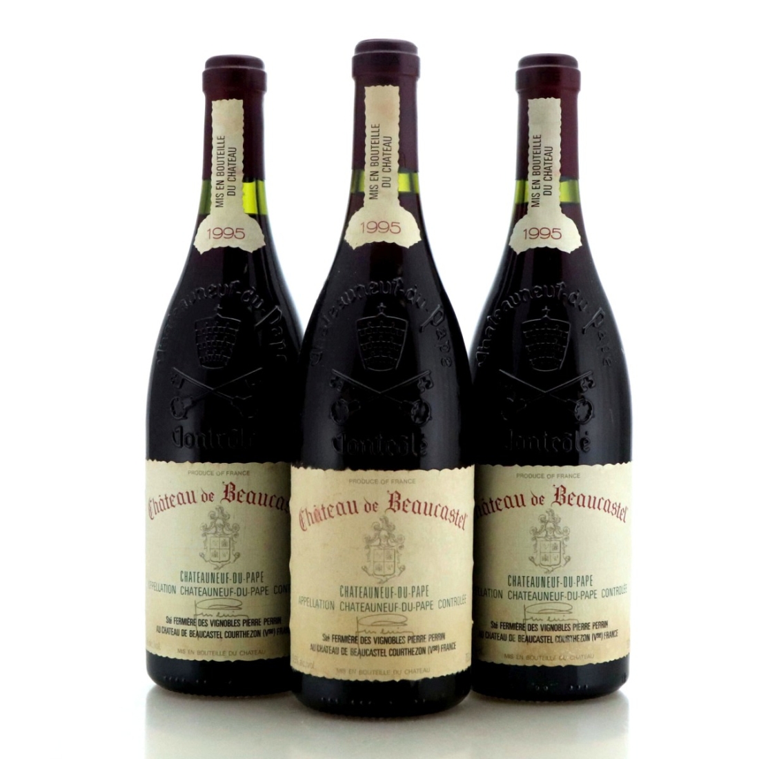 Image for Château de Beaucastel 1995 x 3