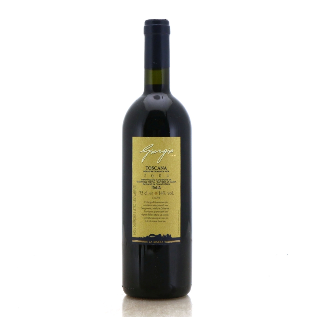 Image for Fattoria La Massa Giorgio Primo 2004